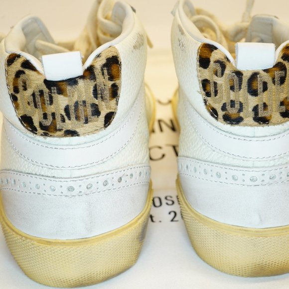 Golden Goose - Mid Star Leather Sneakers, White, Multiple Sizes, New W COA, Bag - Picture 3 of 7